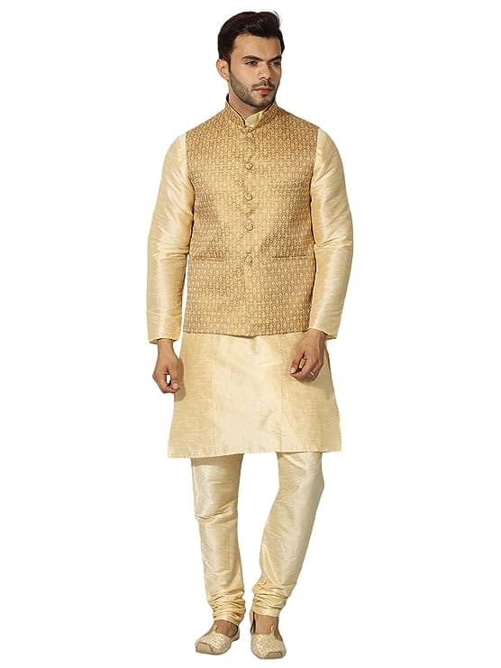 Golden Kurta Set