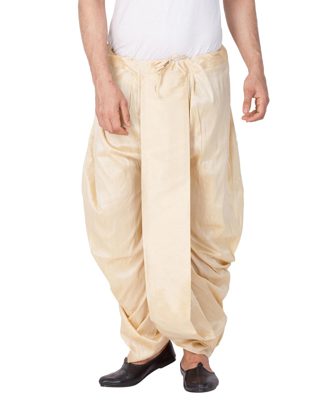 Cowl Pattern Dhoti Pants