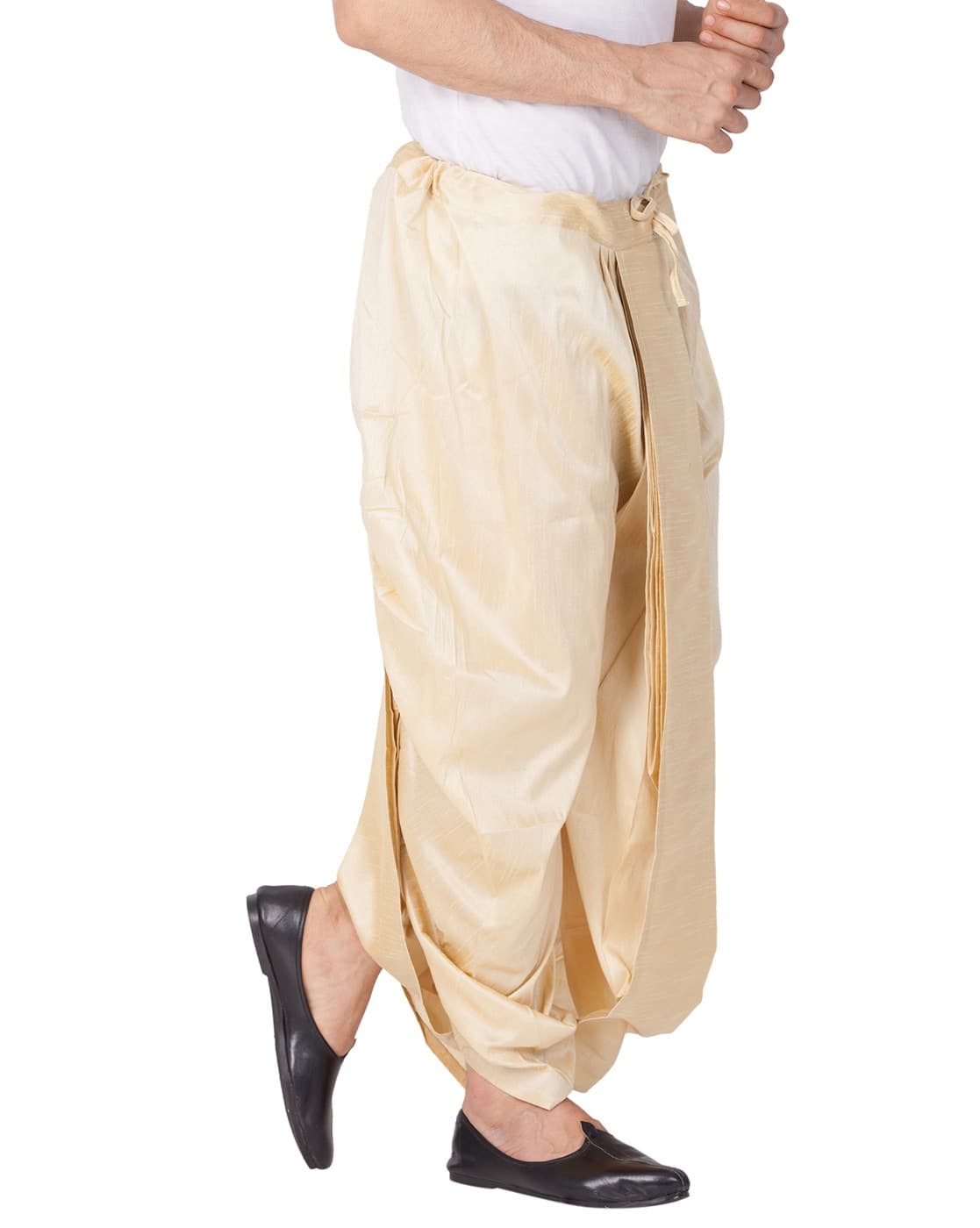 Cowl Pattern Dhoti Pants