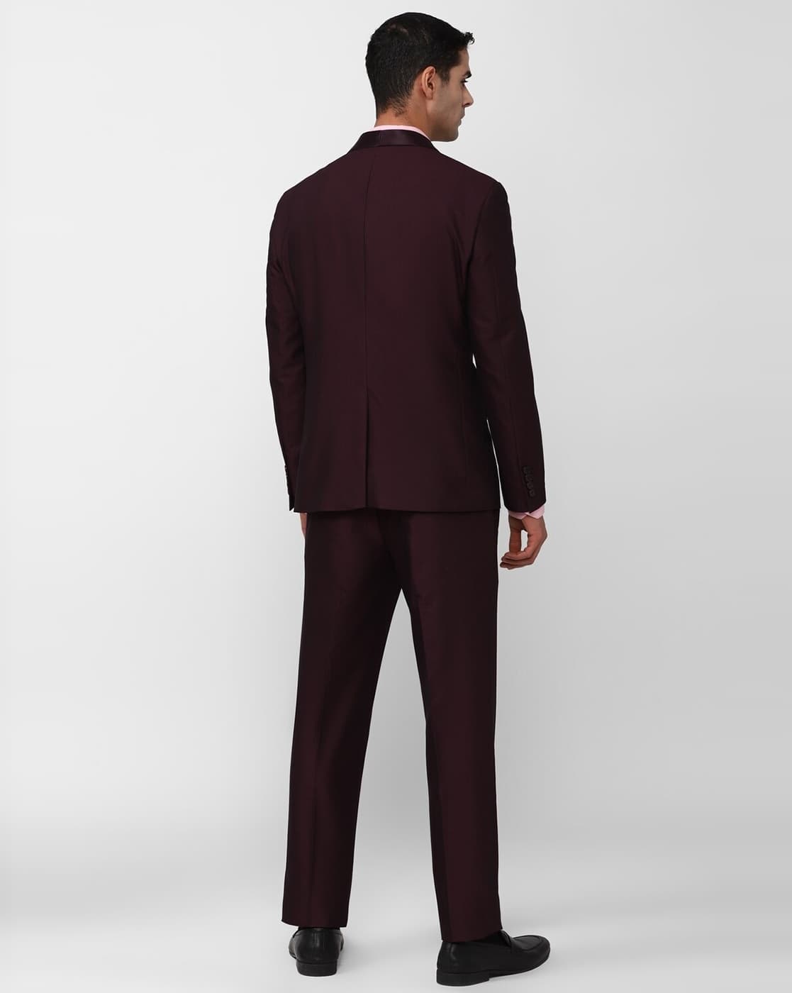 Slim Fit 3-Piece Suit Set