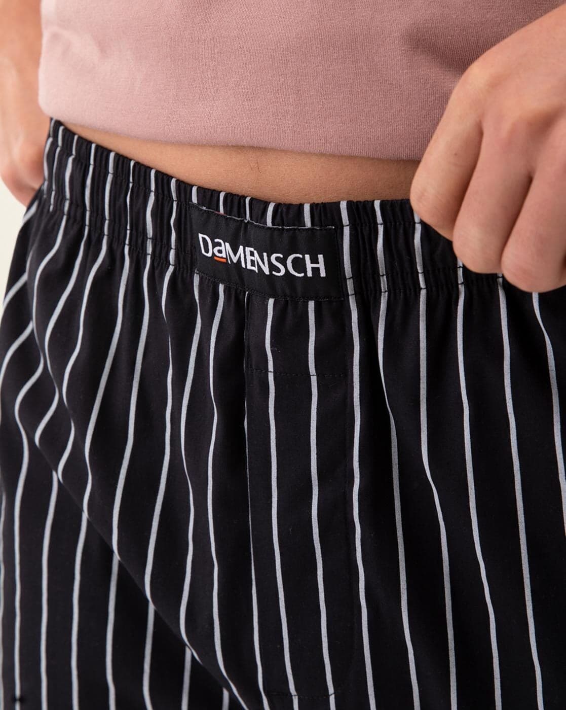Striped Mid-Rise Pyjamas