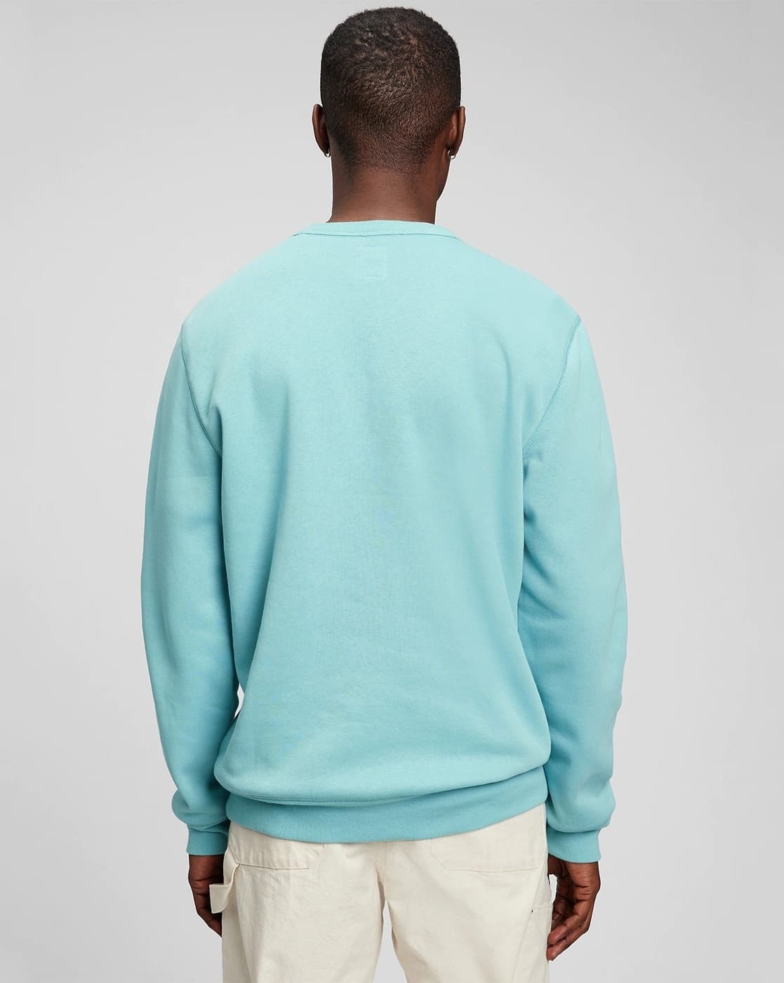 Logo Fleece Crew-Neck Sweatshirt