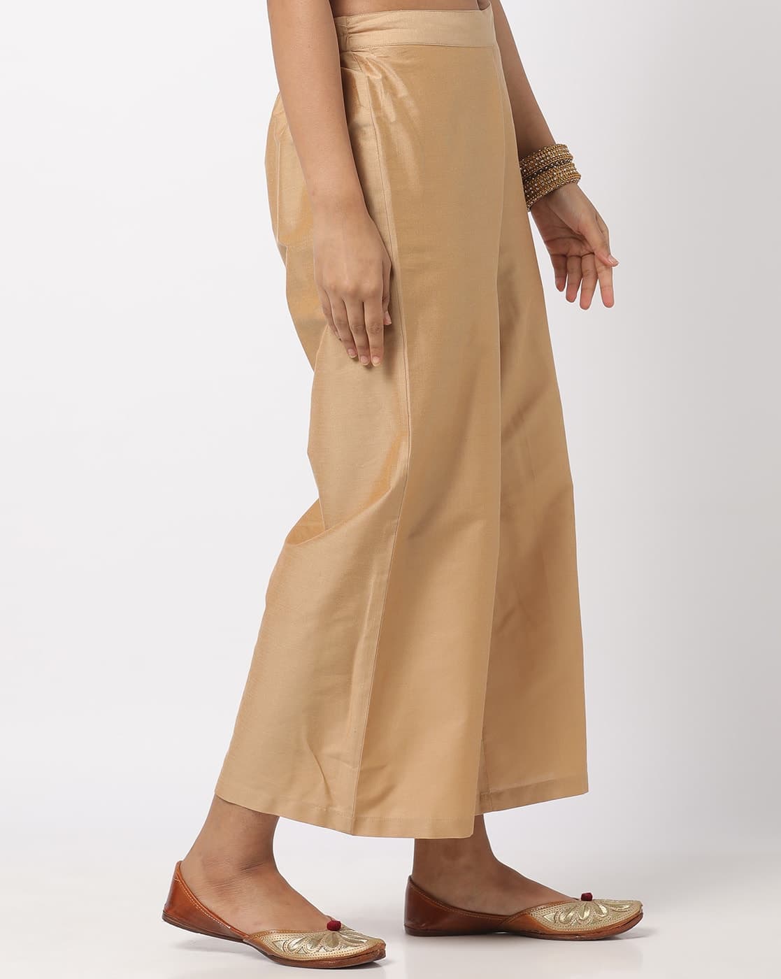 Palazzos with Semi-Elasticated Waist
