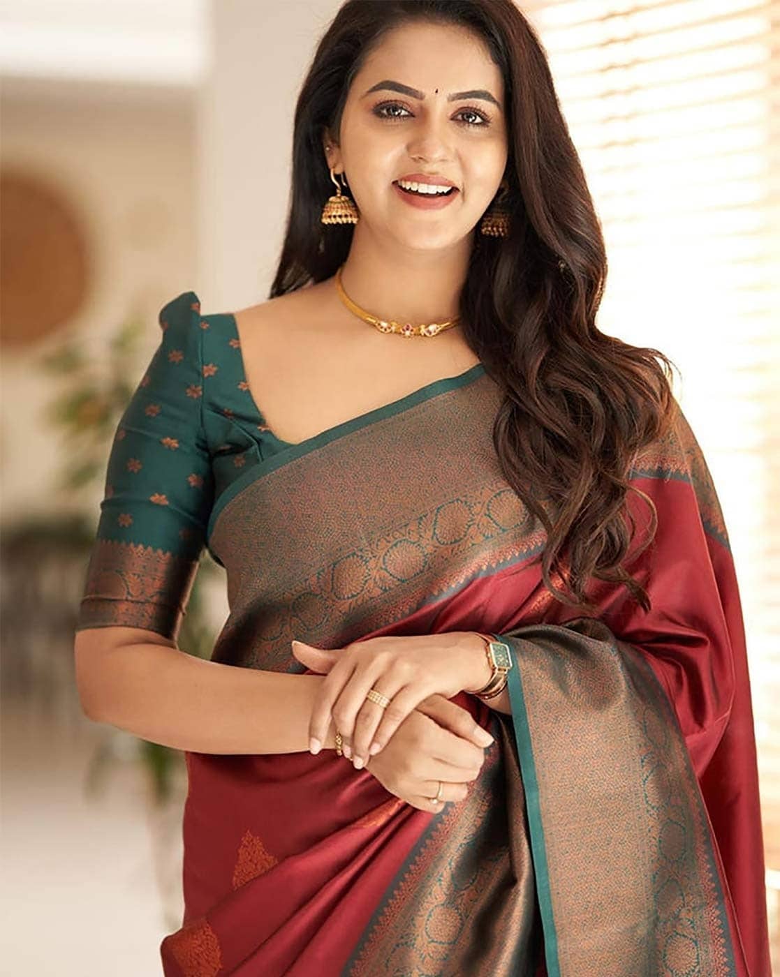 Printed Silk Traditional Saree