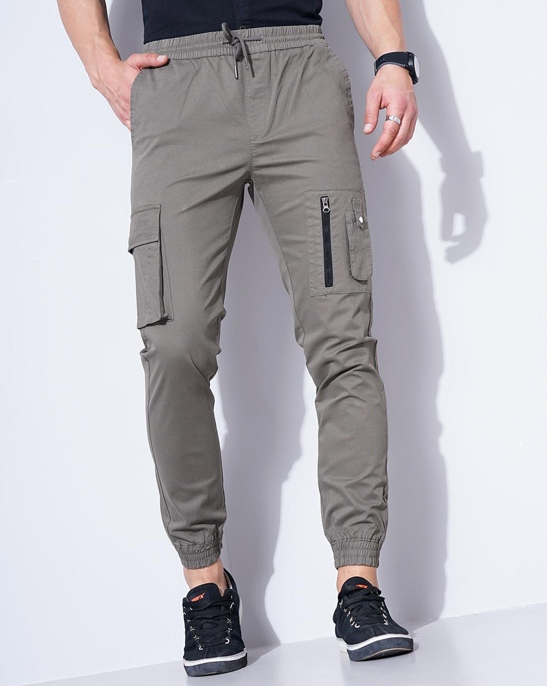 Cargo Jogger Pants with Drawstring Waist