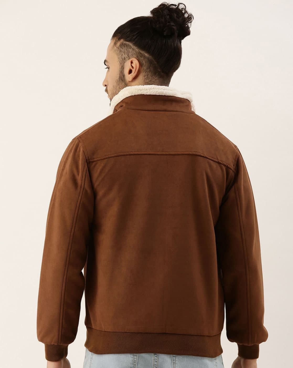 Zip-Front Bomber Jacket